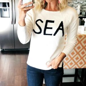 SEA White/Cream colored Loft Size Small!